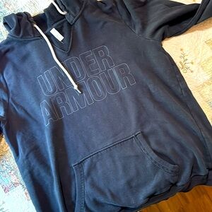 Under armor, black hoodie